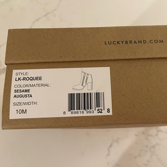 Lucky Brand Roquee Leather Ankle Boot - Picture 8 of 8